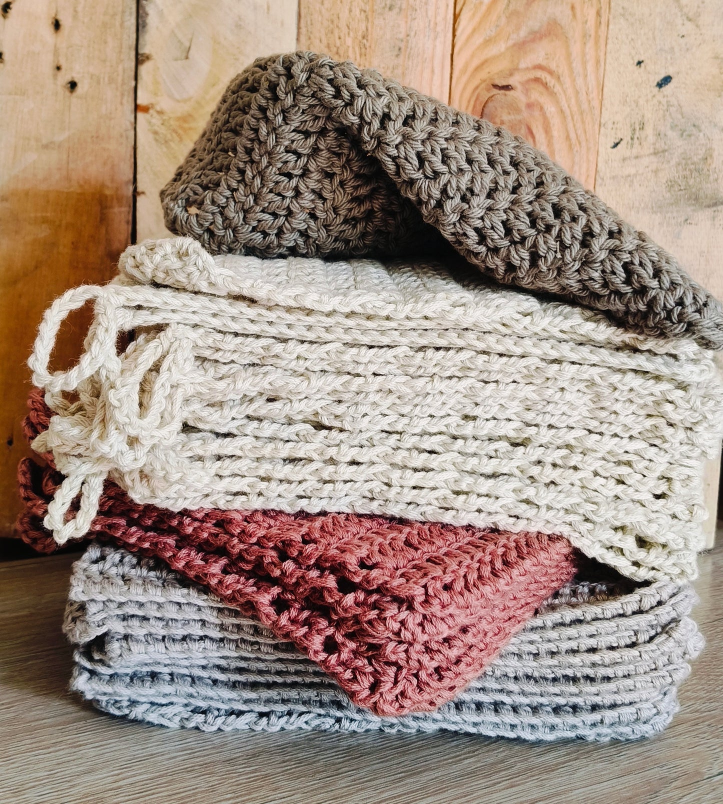 Crocheted Face Cloth