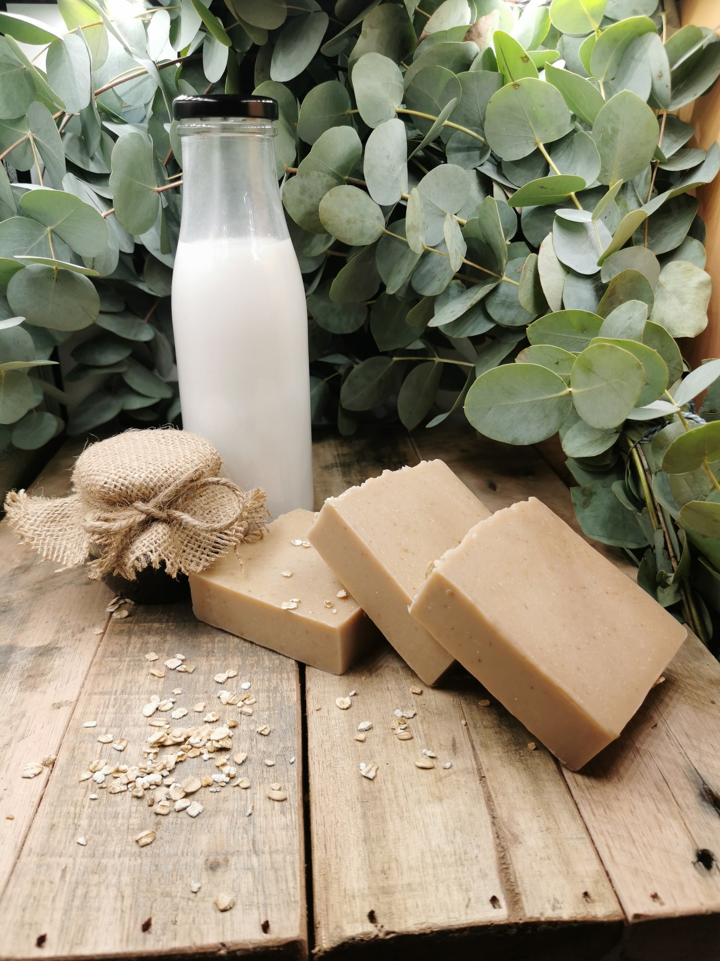 Goat Milk, Oat Flour and Honey Soap Baa