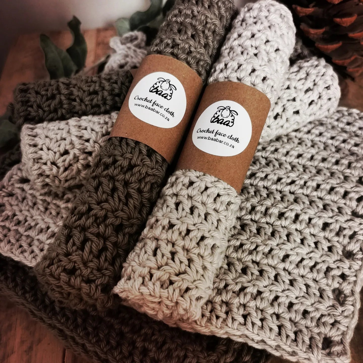 Crocheted Face Cloth