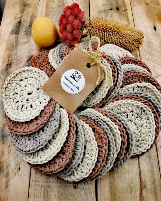 Crocheted Face Scrubbies