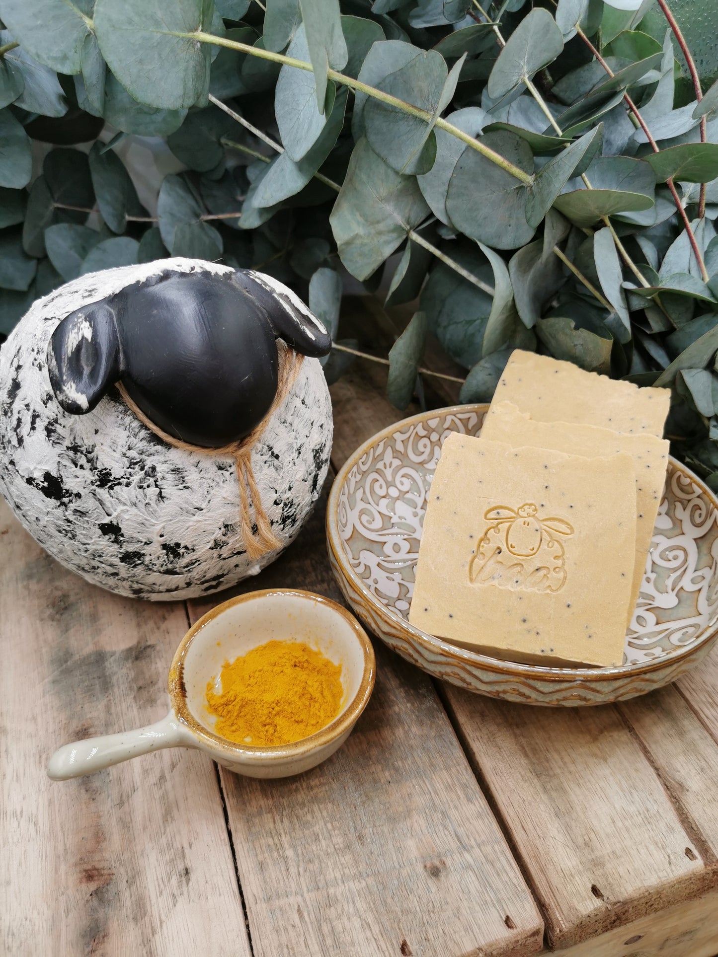 Turmeric & Frangipani Soap Baa (V)