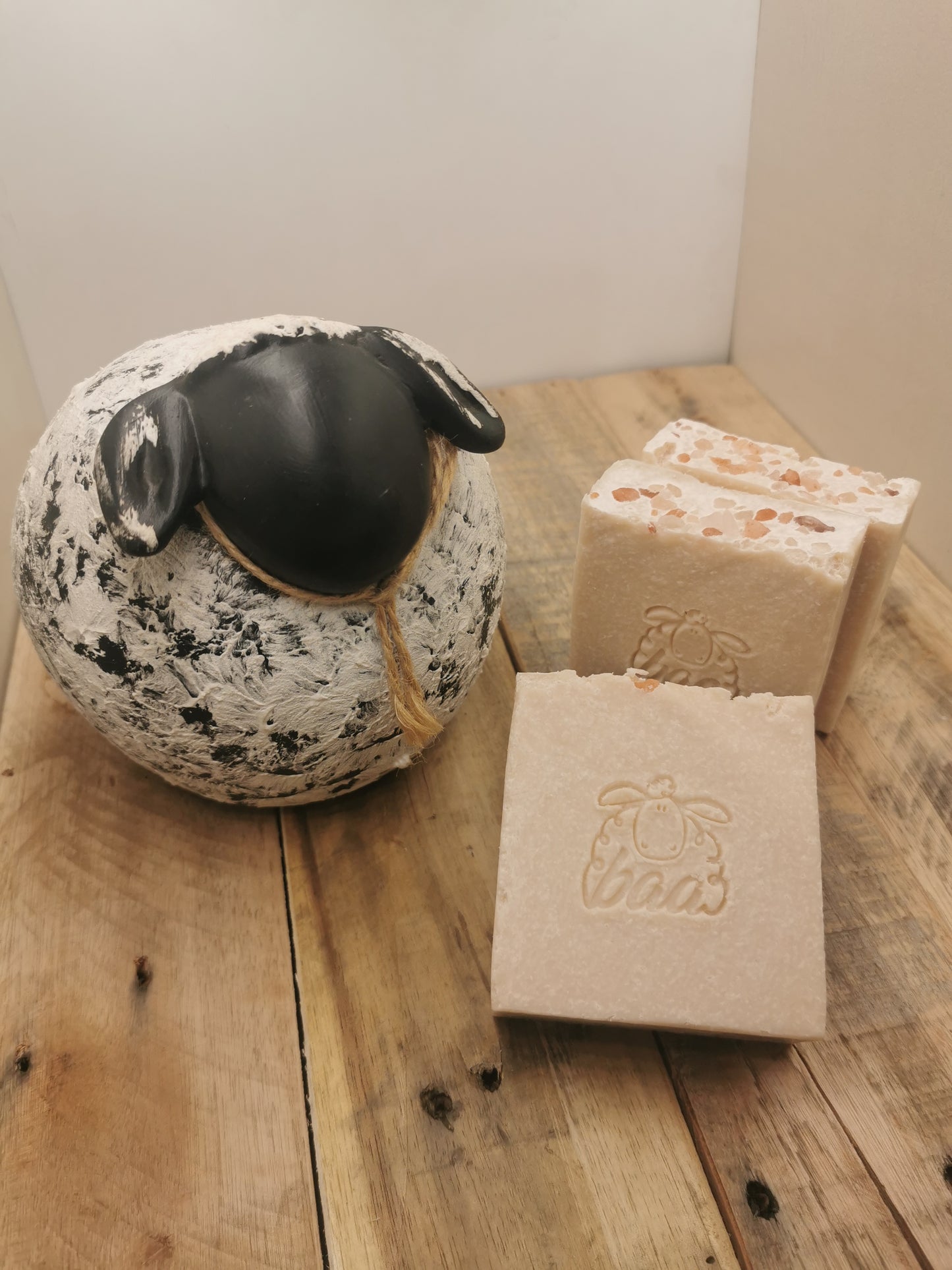 Pink Clay & Sea Salt Soap Baa with Neroli & Citrus Fragrance and Essential Oils (V)