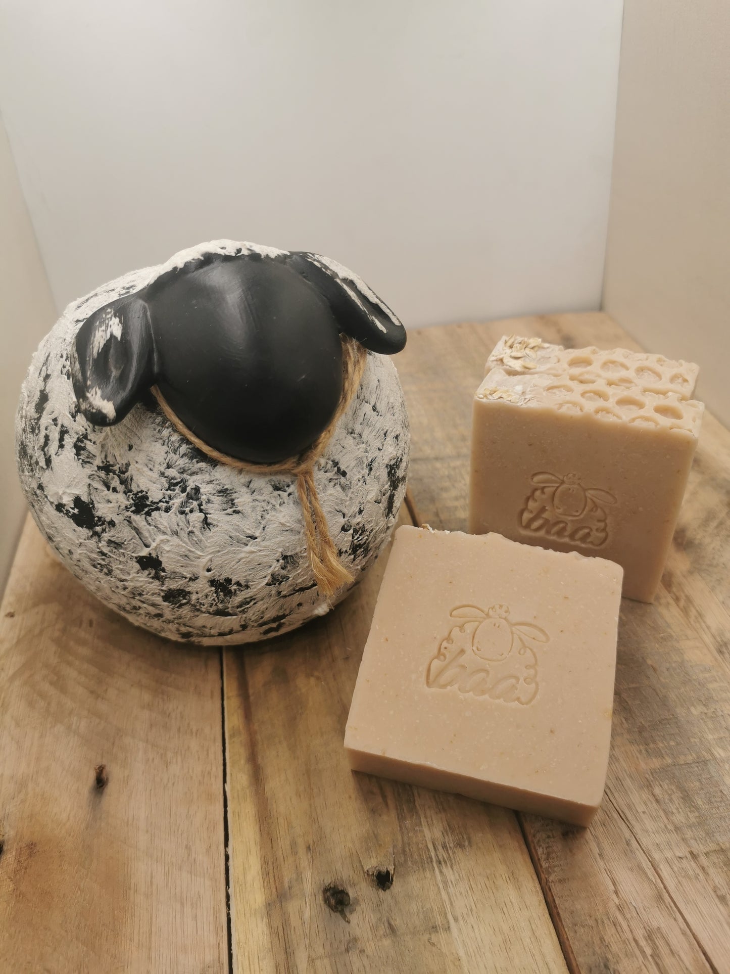 Goat Milk, Oat Flour and Honey Soap Baa